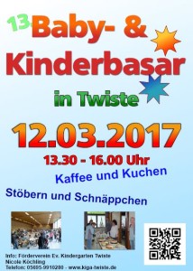 13. Baby- und Kinderbasar Twiste